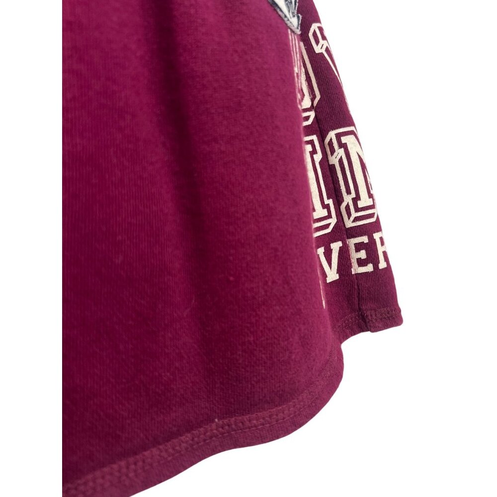 RARE Vintage Y2K Victoria's Secret PINK Burgundy Logo Mini Skirt - Picture 8 of 16